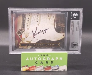 KRIST NOVOSELIC Signature Card AUTO signed BAS Beckett Authentic Autogramm - Bild 1 von 1