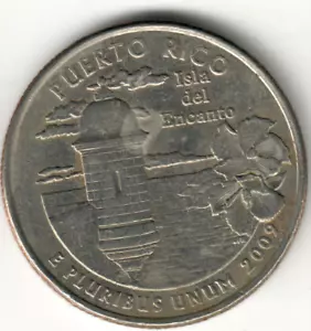 USA - 2009D - Washington ¼ Dollar - Puerto Rico - Low Mintage - #10636 - Picture 1 of 2