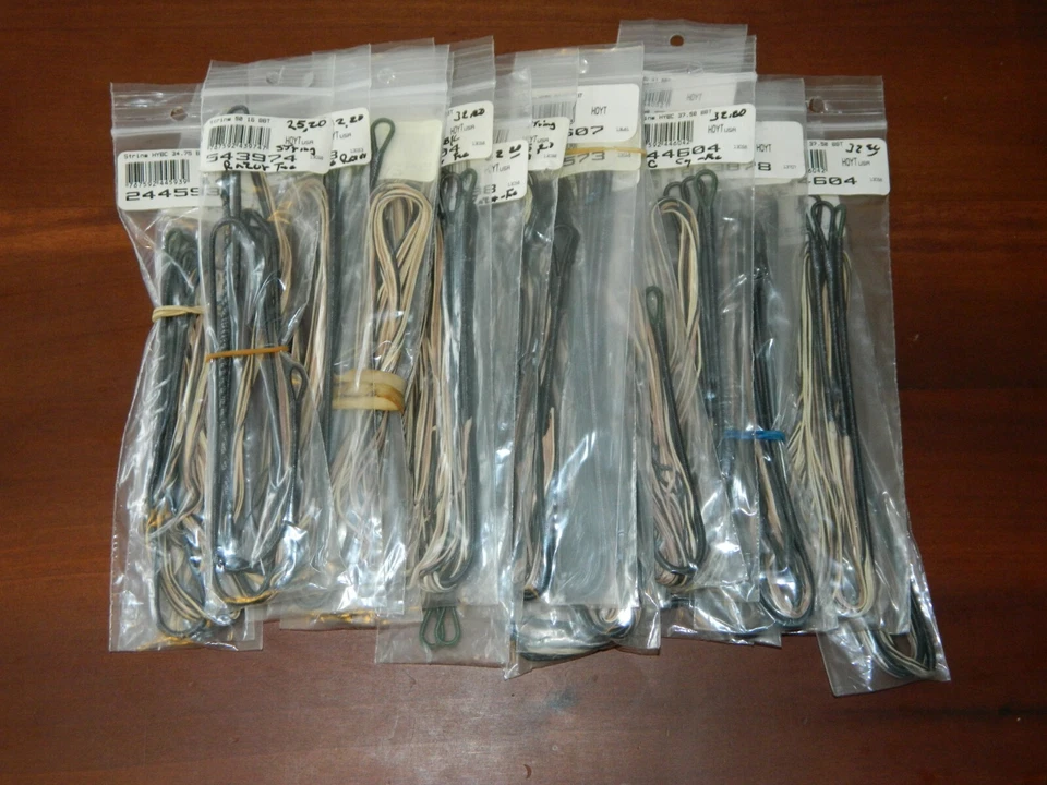 Cuerdas de arco Hoyt, cables de bus, cables de control - se venden por separado - muchas longitudes Foto 1 de 1