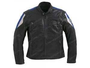 BMW Carreras Chaqueta de Cuero de la Motocicleta Chaqueta Motera de Cuero 50,56 - Foto 1 di 2