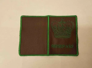 Reisepass Etui Schutzhülle Pass Hülle mit Stickerei - Bild 1 von 3