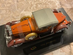 1930 PACKARD LEBARON COPPER & BEIGE DIECAST MODEL CAR SIGNATURE MODELS - Picture 1 of 5