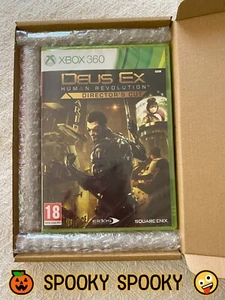 Deus Ex Human Revolution Directors Cut XBOX 360 - UK PAL New Sealed - Tracked - Picture 1 of 7