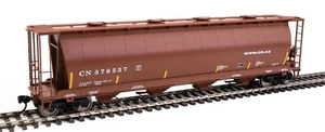 HO Scale - WALTHERS 910-7838 CANADIAN NATIONAL 59' Cylindrical Hopper Car - Picture 1 of 4