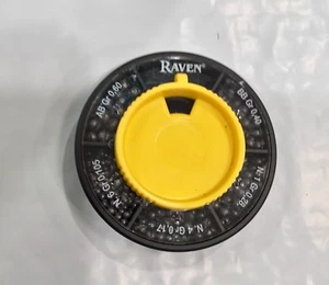 Raven Premium Lead Split Shot Dispenser Pack, 5 Sizes, One Pack - Picture 1 of 2