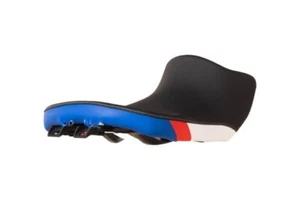 Touratech beheizbarer Fresh Touch Fahrer Komfortsitz - rot blau - BMW R1300GS - niedrig - Bild 1 von 5