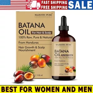 Organic Unrefined Raw Batana Oil for Hair Growth and Supports Healthy Skin - 4oz - Picture 1 of 11