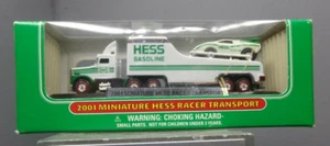JUGUETE DIECAST MINIATURA HESS RACER TRANSPORTE NUEVO EN CAJA - Imagen 1 de 7