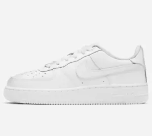 Nike Air Force 1 LE GS - TAGLIA 6Y - DH2920-111 BG AF1 triplo whiteout retrò bianco - Foto 1 di 6