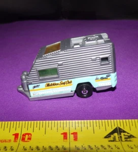 Matchbox SURF CLUB TRAVEL TRAILER Camper Turq Silver 1:64 NICE LOOSE - Bild 1 von 6