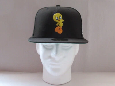 New Era Looney Tunes Tweety Bird Black 59FIFTY Fitted 7 1/4 New *SOLD OUT* - Image 1 of 4