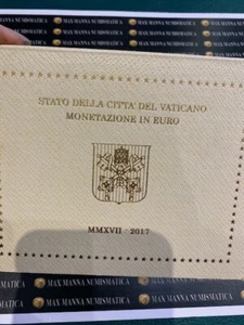 VATICANO SERIE MONETAZIONE EURO ANNO MMXVII 2017 COD. 3881-SC.1 - Imagen 1 de 5