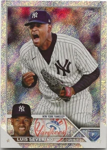 2023 Topps Factory Complete Set LUIS SEVERINO Retail Foil Board /608 Yankees 349 - Bild 1 von 1