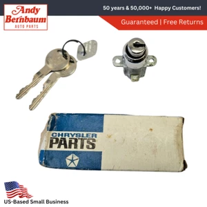 1968 Dodge Plymouth Glove Box Lock Cylinder & Keys 2862682 NOS - Picture 1 of 8