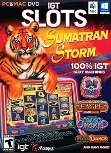 IGT SLOTS SUMATRAN STORM PC & Mac Juego Casino Máquina Juego NUEVO - Imagen 1 de 8