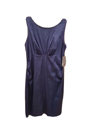 NEW 84$ Donna Ricco Women's Size 10 Dark Blue Dress Sleeveless Style 8681133M - Image 1 of 4