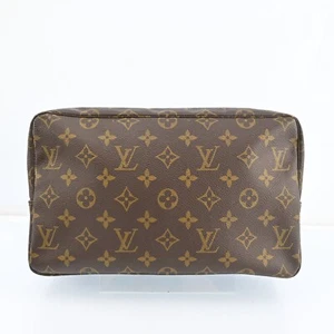 LOUIS VUITTON Trousse Toilette 28 Monogram Cosmetics Pouch "STICKY" P4202OS705 - Picture 1 of 20