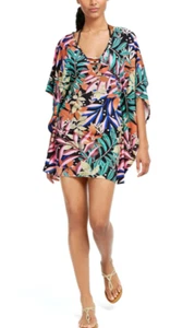 BAR III Hidden Jungle Printed Tunic Cover-Up OMBCR31M Multi  S-M-L NWT $68 - Picture 1 of 3