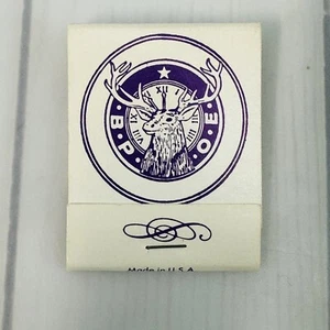 Vintage Matchbox With Matches Elks Lodge No. 763 B.P.O.E. Hanover PA - Picture 1 of 3
