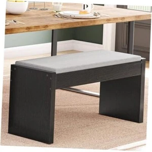 Dining Bench, Upholstered Dining Table Bench, 35 inch Upholstered Indoor - Picture 1 of 7
