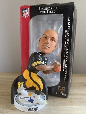 Bobblehead exclusivo de HINES WARD Pittsburgh Steelers Legend HEINZ FIELD ¡NUEVO EN CAJA! Foto 1 de 2