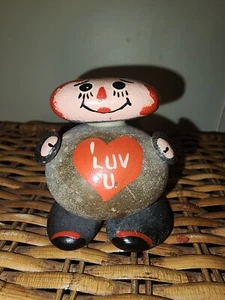 Vintage River Rock Figurine Cute. - Picture 1 of 8