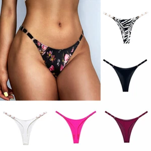Lencería sexy para mujer Tanga Tanga Calzoncillos Bikini Bragas Bragas Ropa interior - Imagen 1 de 49