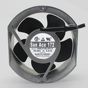 1PC New 109E5748JS5J3 For SANYO San Ace172 48V 0.61A cooling fan - Picture 1 of 1