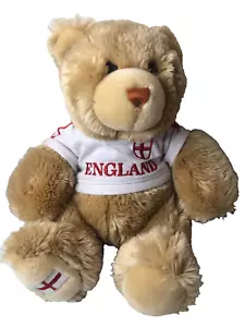 T-shirt Keel Toys Hug Me Bear with England 8" peluche morbido orsacchiotto - Foto 1 di 9