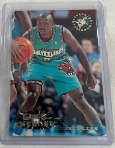 Tarjeta de baloncesto Greg Anthony 1995-96 Topps Stadium Club #198 Grizzlies - Imagen 1 de 2