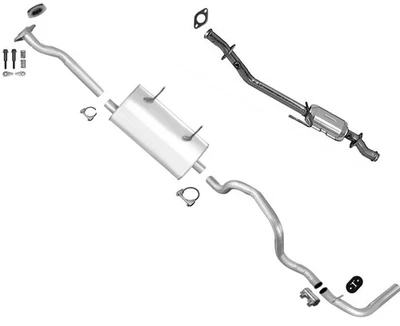Exhaust System for Ford Ranger 2.3L 1995-1997 With 108" Wheelbase Made in USA - Image 1 of 4