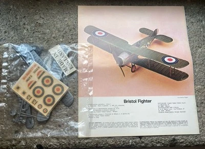 AIRFIX BRISTOL FIGHTER FABBRI 1973 KIT SIGILLATO CON ISTRUZIONI - Immagine 1 di 2