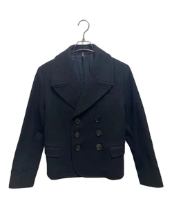 Christian Dior HOMME 2006AW Hedi These Grey Days Eddie P-coat Size 48 Black - Picture 1 of 24