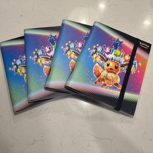 *SOLO CARPETAS* Lote de 4 - Pokémon Evoluciones Prismáticas - Colección Eevee Binder - Imagen 1 de 3