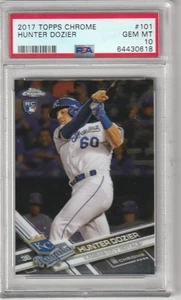 2017 Topps Chrome - Hunter Dozier #101 (RC) - Imagen 1 de 2