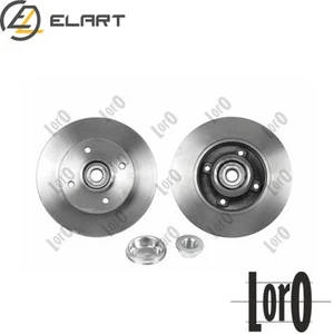 2x BRAKE DISC 231-04-035 FOR PEUGEOT 307/SW/CC/Break/Van CITROËN C4/Hatchback   - Picture 1 of 8