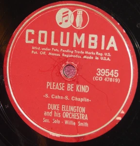 Duke Ellington Please Be Kind / Deep Night 78 PLAY GRADED Fully Tested - Picture 1 of 4