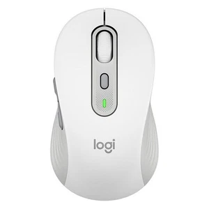 Logitech M750 2000 DPI 2,4 GHz Wireless Bluetooth Dual Mode Mouse (Bianco) - Foto 1 di 1