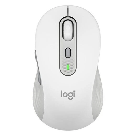 Logitech M750 2000 DPI 2,4 GHz Wireless Bluetooth Dual Mode Mouse (Bianco) - Immagine 1 di 1