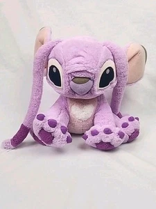 Juguete de peluche rosa jumbo de Lilo & Stitch novia ángel de los parques de Disney - Imagen 1 de 9