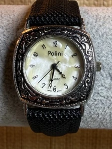 Polonium Quartz Women’s Wrist Watch Floral PL9292  - Picture 1 of 9