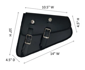 LEFT SIDED SOLO BAG SWING ARM FOR HONDA FURY SHADOW PHANTOM - HV7Y - Picture 1 of 7