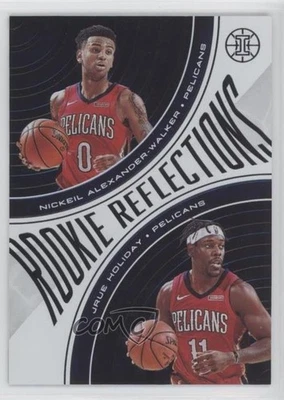 2019 Panini Illusions Sapphire /199 Jrue Holiday Nickeil Alexander-Walker #8 RC - Image 1 of 2