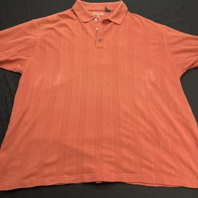 Polo de golf vintage Ping para hombre talla XXL beige pana manga corta Foto 1 de 4
