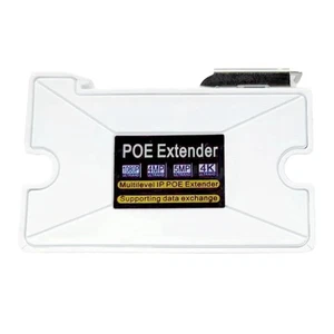 POE Extender 1 T0 2 ports 10/100M Multi-niveaux IP POE Extender 300 mètres Cat5/9714 - Photo 1/9