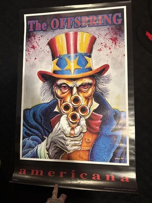 The Offspring 1999 -  22.5 X 34.5“ Promo Poster Americana - Image 1 of 4