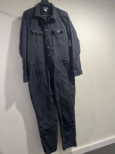Duluth Trading Shop Square Coveralls Womens Size XXl Dark Blue/gray Gorpcore - Picture 1 of 11
