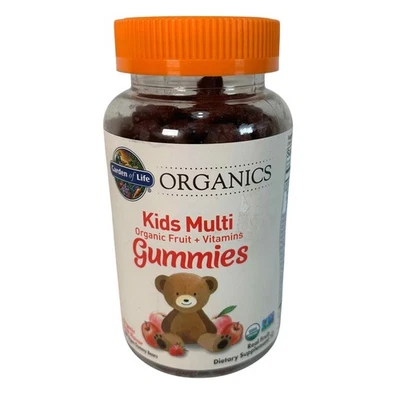 Garden of Life Kids Multi Organic Fruit Vitamins 120 Gummies Supplement 10/2026 - Image 1 of 4
