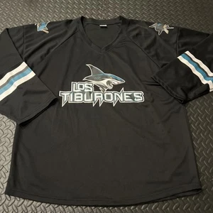 Camiseta deportiva local negra rara de la NHL San Jose Sharks Los Tiburones para hombre XL promoción de estadio - Imagen 1 de 8