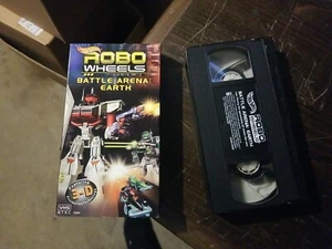 Hot Wheels - Robo Wheels Battle Arena: Earth (VHS, 2001) - Picture 1 of 7